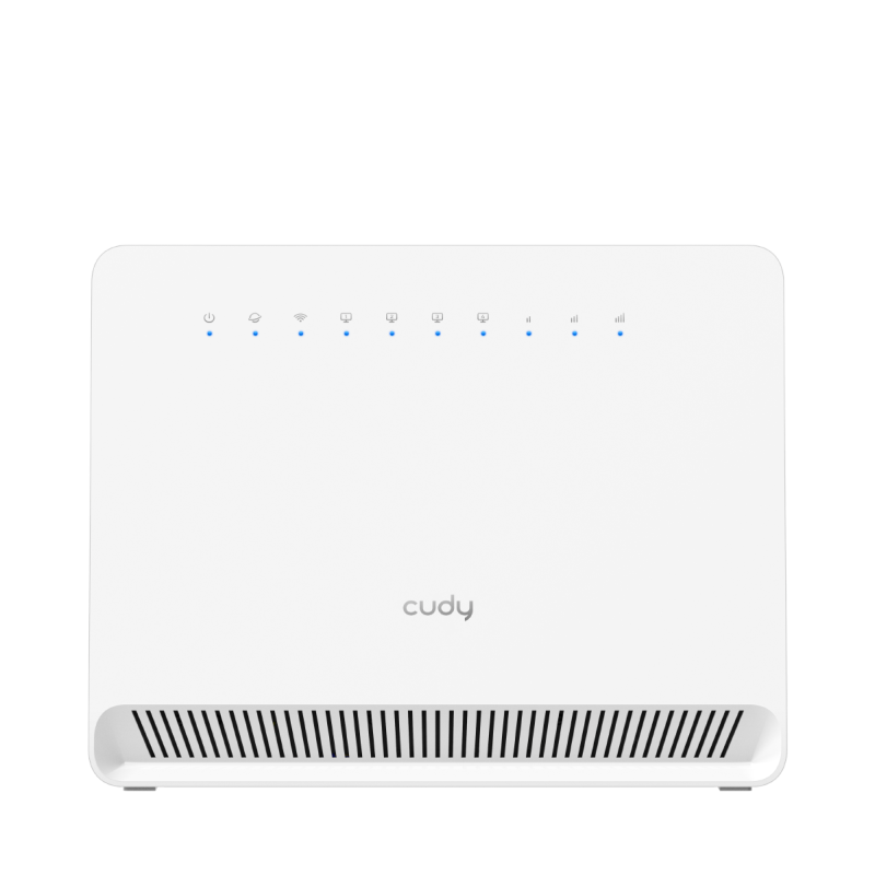 CUDY N300 Wi-Fi 4G LTE Cat.4 Router, build-in 4G LTE modem, 4 10/100M RJ45 Ports, Nano SIM Slot, 300Mbps at 2.4GHz, Internal antennas, PPTP/L2TP/OpenVPN/WireGuard VPN, DNS over Cloudflare/Google/Quad9, DDNS, SMS, Band locking, TR069/TR098/TR111/TR181, Cudy Mesh Support, LTE-FDD: B1/3/5/7/8/20/28
