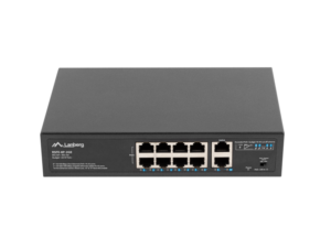 Switch  8x 100 Mb PoE+ / 2x 1 Gb