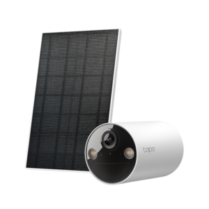 TPL Solar-Powered Security Camera Kit TC82, 1/2.8" Progressive Scan CMOS Starlight Sensor, Focal Length: 3.17 mm, Field of View: 125° (Diagonal), 111°(Horizontal), 56°(Vertical), 2K 3MP (2304 × 1296 px), framte rate 15 fps,