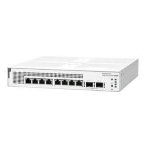 Alternative view of HPE Networking Instant On Switch 8p Gigabit CL4 PoE 2p SFP 124W 1930