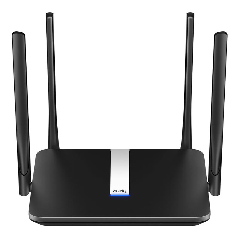 CUDY AC1200 Wi-Fi 4G LTE Cat.4 Router,1200Mbps Wi-Fi, Chipset MediaTek, build-in 4G LTE modem, 300Mbps at 2.4GHz + 867Mbps at 5GHz, 4 antennas, 4 10/100M RJ45 Ports, Nano SIM Slot, PPTP/L2TP/OpenVPN/WireGuard VPN Client, DNS over Cloudflare/Google/Quad9, DDNS, SMS, Band locking