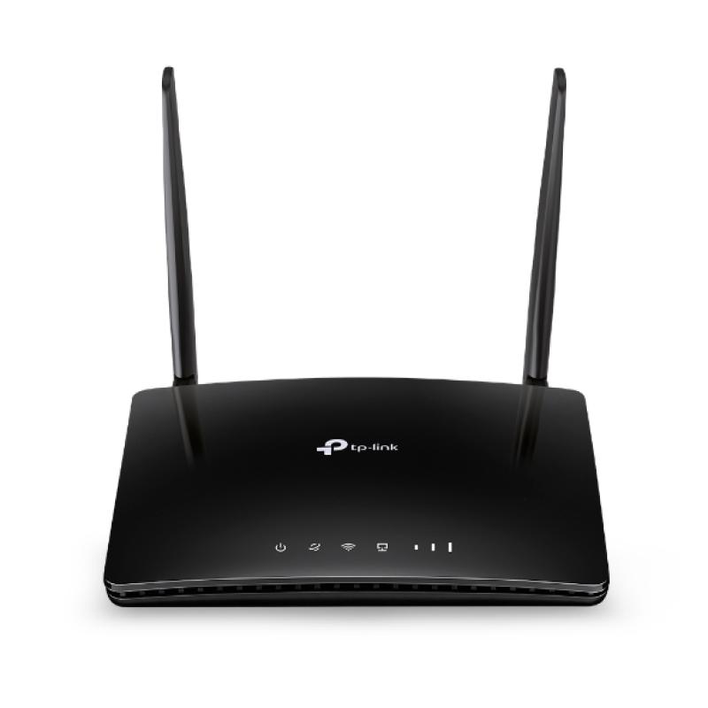 AC750 Wireless Dual Band 4G LTE Router Build-In 150Mbps 4G LTE Modem SPEED: 433 Mbps at 5 GHz + 300 Mbps at 2.4 GHz, 4G Cat4 150/50 Mbps SPEC: 2× Antennas, 3× Fast Ethernet LAN Ports, 1× Fast Ethernet WAN/LAN Port, LTE-FDD/LTE-TDD/DC-HSPA+/HSPA+/HSPA/UMTS FEATURE: Tether App, Cloud Support, Parental