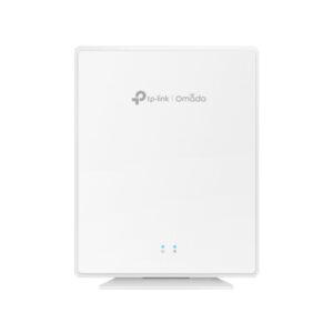 Omada AX3000 Desktop Dual-Band Wi-Fi 6 Access Point PORT: 4×1G RJ45 Port(One support PoE Out at 802.3at/bt input)+1×RJ11 Port SPEED:574Mbps at 2.4 GHz + 2402 Mbps at 5 GHz FEATURE: 802.3bt POE++ and 12V DC, 4×Internal Antennas, MU-MIMO, 160MHz Supported, Seamless Roaming, Band Steering