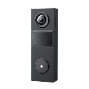 Smart Video Doorbell Mini 1 × Tapo D205, Chime NOT included SPEC: 2K 3MP (2304×1296), 2.4GHz, 5200mAh rechargeable lithium-ion battery FEATURE：180 days battery life, Head to Toe View (16:9), 160° Field of View, Smart Detection and Notifications (motion, people), Color Night Vision, Two-Way Audio