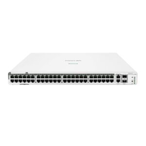 Alternative view of HPE Networking Instant On Switch 40p Gigabit CL4 8p Gigabit CL6 PoE 2p 10GBT 2p SFP+ 600W 1960