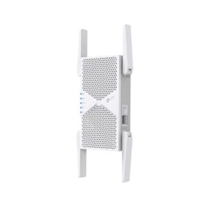 TP-Link BE6500 Dual-Band Wi-Fi 7 Range Extender, 1× 2.5 Gbps Ethernet Port, 100-240V~50/60Hz 0.3A, 4 External Antennas, putere maxima 15W