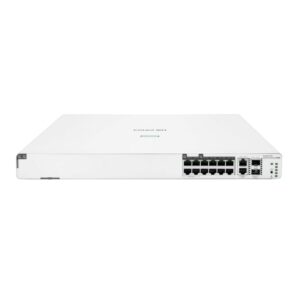 Alternative view of HPE Networking Instant On Switch 8p Gigabit CL4 4p SR2.5G CL6 PoE 2p 10GBT 2p SFP+ 480W 1960