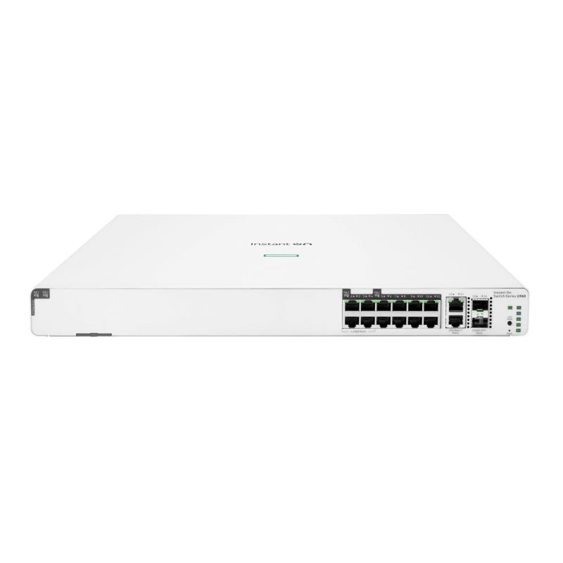 HPE Networking Instant On Switch 8p Gigabit CL4 4p SR2.5G CL6 PoE 2p 10GBT 2p SFP+ 480W 1960 - imagine 2