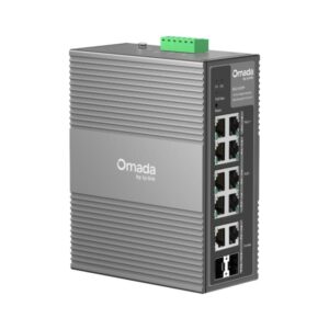 Omada 10-Port Gigabit Industrial Easy Managed Switch with 6-Port PoE+ and 2-Port PoE++ PORT: 2× Gigabit PoE++ Port, 6× Gigabit PoE+ Ports, 2× Combo Gigabit RJ45/SFP Ports SPEC: 802.3af/at/bt type3, Up to 240 W PoE Power(Depends on power input specifications), -40-75 ℃ Operating Temperature