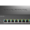 Switch D-Link DMS-1250-10SPL, 8 porturi Gigabit, 2 porturi SFP+, Protocol 802.3bt+802.3af/at, rackabil
