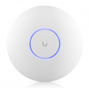 Ubiquiti U7-PRO WI-FI 7 Access Point, Dimensiuni: Ø206 x 46 mm, Polycarbonat, metal, Interfata: 1 x 1/2.5 GbE RJ45 port, Alimentare PoE+, Standarde wireless: 802.11a/b/g/n/ac/ax/be, 300+ clienti.