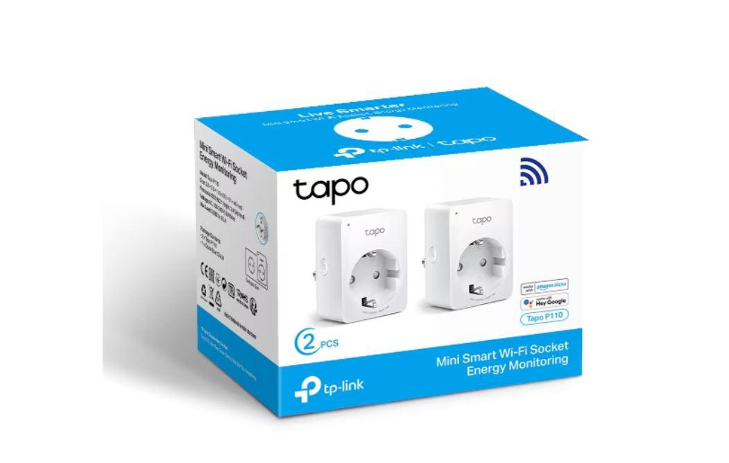 TP-Link MINI SMART WI-FI SOCKET TAPO P110(2-PACK), Protocol: IEEE 802.11b/g/n, Bluetooth 4.2 (doar pentru onboarding), 2.4 GHz, Cerințe de sistem: Android 4.4 sau o versiune mai recentă, iOS 9.0 sau o versiune mai recentă, Cerinte de alimentare: AC 220-240 V~50/60 Hz 10 A. - imagine 3