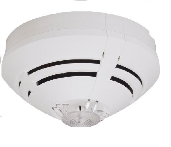 OT blue, IQ8Quad, 802375 Detector de incendiu multisenzor cu senzoroptic integrat și senzor de căldură cu management îmbunătățit alalarmelor false. Camera optică de măsurare este prevăzută cu otehnologie de senzor dezvoltată patentată, care utilizează un LEDalbastru de înaltă sensibilitate, care