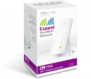 Alternative view of Range Extender TP-Link RE200, AC750, OneMesh™, Dual-Band, Smart Roaming