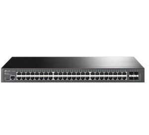 "JetStream™ 48-Port Gigabit L2+ Managed Switch with 4 10GE SFP+ Slots PORT