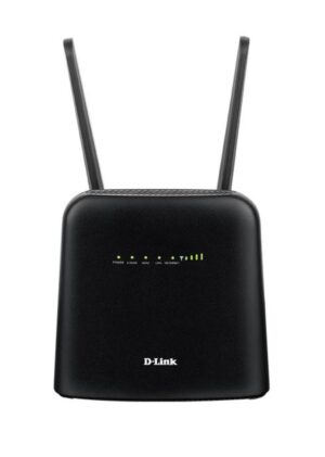 D-Link Router Wireless DWR-960 4G cat.7, AC1200, LTE + Wi-Fi SOC chipset, 2 x prturi gigabit LAN, 1 x WAN , 2 x antene externe, 2 x 2 MU- MIMO, 300 Mbps download, 100 Mbps Upload, Wireless AC1200 (866 Mbps on 5 GHz + 300 Mbps on 2.4 GHz).