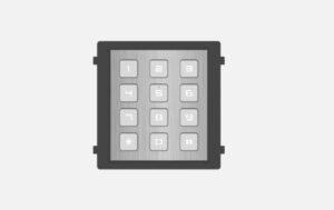 Modul de extensie videointerfon cu tastatura Hikvision DS-KD- KP/S