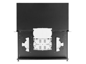 Alternative view of Patch panel fibră rack 19" 1U  12x SC simplex / 12x LC duplex