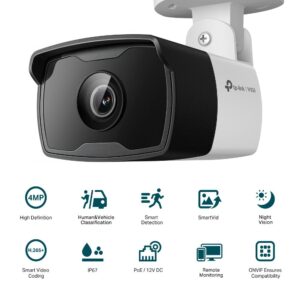 Alternative view of "TP-Link Camera IR de supraveghere Bullet pentru exterior VIGIC340I(2.8MM)