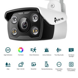 Alternative view of Camera IP Bullet TP-Link VIGI C340(2.8mm)