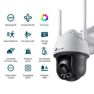 Alternative view of TP-LINK VIGI 4MP Outdoor PAN/TILT WI-FI Camera