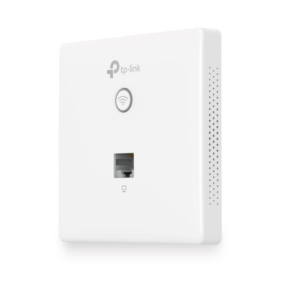 Wireless Access Point TP-Link EAP230-WALL, 1× 10/100/1000 Mbps Ethernet Port, 802.3af/802.3at PoE, 2 Dual-Band Antennas, 2.4 GHz: 2× 4 dBi, 5 GHz: 2× 3.6 dBi, Mounting: Wall Plate Mounting, Wireless Standards: IEEE 802.11n/g/b/ac, 5 GHz: 867 Mbps, 2.4 GHz: 300 Mbps, Omada AC1200 Wireless MU-MIMO - imagine 2