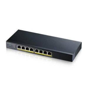 Alternative view of Zyxel GS1900-8HP 8-port GbE Smart Managed PoE Switch