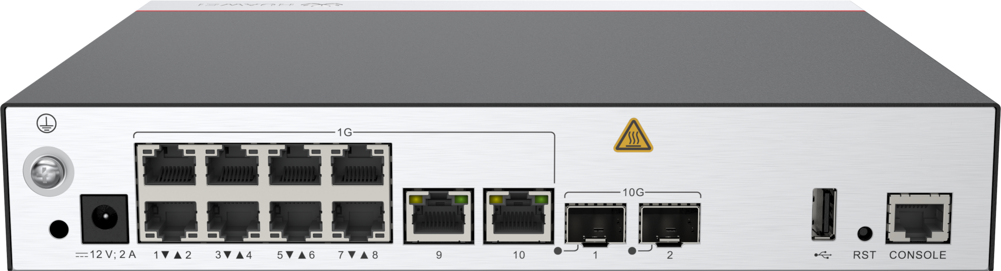 ACCESS CONTROLLER AC6508 MAINFRAME 10P GB, 2P 10GB SFP+, ADAPTOR AC/DC - imagine 4