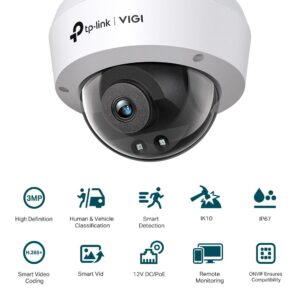 Alternative view of Camera IP Dome TP-Link VIGI C230I(2.8MM)