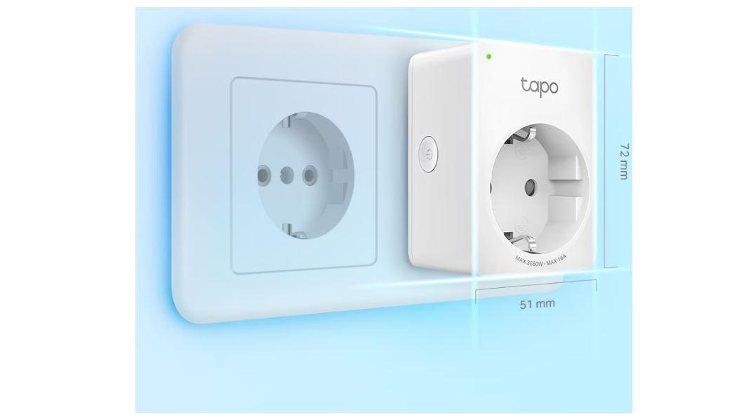 TP-Link MINI SMART WI-FI SOCKET TAPO P110(2-PACK), Protocol: IEEE 802.11b/g/n, Bluetooth 4.2 (doar pentru onboarding), 2.4 GHz, Cerințe de sistem: Android 4.4 sau o versiune mai recentă, iOS 9.0 sau o versiune mai recentă, Cerinte de alimentare: AC 220-240 V~50/60 Hz 10 A. - imagine 2
