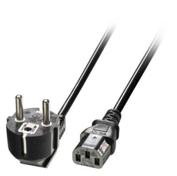 Cablu alimentare schuko Lindy IEC C13, 2m, negru Technical details Connector A: Schuko Connector B: IEC C13 Cable type: H05-VVF 3G*0.75mm² Number of wires: 3 Wire cross-section: 0.75mm² Available lengths: 0.7m - 5m Operating temperature: ca. -10 to 70°C Storage temperature: ca. -25 to 70°C Colour