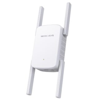 Wi-Fi Range Extender Mercusys AC1900 ME50G; Dual-Band, Standarde Wireless: IEEE 802.11a/n/ac 5 GHz, IEEE 802.11b/g/n 2.4 GHz, Viteza wireless: 600 Mbps at 2.4GHz, 1300 Mbps at 5GHz, Interfata: 1 x Gigabit Ethernet Port, 4 x Andene externe, Consum: 12W, Dimensiuni: 84.7×76.3× 112 mm.