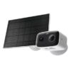 Solar-Powered Security Camera Kit 1 × Tapo C400, 1 × Tapo A201C SPEC:1080p (1920*1080), 2.4 GHz, Solar panel (5.2V, 2.5W) FEATURE: Non-Stop Power, Flexible Solar Installation, Smart Detection and Notifications (motion, people), Color Night Vision, Sound and Light Alarm, Remote Control, Two-Way