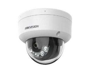 Camera de supraveghere IP Dome 4MP Smart Hybrid Light Hikvision DS-2CD1143G2-LIU(2.8MM), lentila fixa 2.8mm, iluminare min: Color: 0.005 Lux @ (F1.6, AGC ON),B/W: 0 Lux cu IR 30m, microfon incorporat, alarma la evenimente: motion detection, video tampering, scene change detection, face capture, line