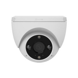 Camera de supraveghere IP Turret 2K Ezviz H4 2K, lentila fixa 2.8mm, senzor 1/2.7" Progressive Scan CMOS, IR 30m, slot card de memorie: microSD maxim 512GB, WI-FI: IEEE802.11b, 802.11g, 802.11n, frecventa: 2.4 GHz ~ 2.4835 GHz, alarma la evenimente: Motion Detection, AI-Powered Human Shape Detection