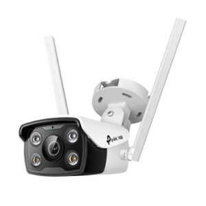 "TP-LINK VIGI 4MP Outdoor Bullet Network WIFI Camera,VIGI C340-W(4mm), 1/3""Progressive Scan CMOS, obiectiv: 4mm, F1.6,  unghi vizualizare  Horizontal FOV: 79°, Vertical FOV: 43°, Diagonal FOV: 93°distanta IR: 30mm, interfata : 2.4 GHz, 1 x RJ45 10/100M. Ip66"