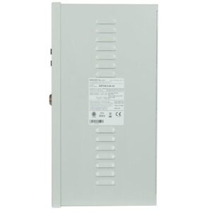 Alternative view of Sursa de alimentare pentru sisteme de detectie incendiu 24V/5.5A in cutie metalica Merawex ZSP100-5.5A-40, loc pentru 2 acumulatori 12V/40Ah, Tensiune de intrare: 100/230VAC, eficienta ridicata sub sarcina si consum redus, comunicare RS-232 / RS-485, rata scazuta de esec (0,5% in trei ani), iesiri