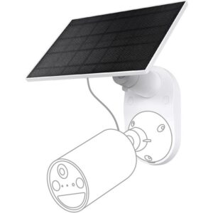 Alternative view of Tapo Solar Panel SPEC: 5.2V 2.5W FEATURE: Type-C Charging Port, Non-Stop Power,  Flexible Solar Installation, Works with Tapo Battery Camera, 4m Charging Cable(Total), Weatherproof (IP65)