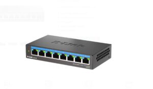 Alternative view of D-LINK DMS-108 UNMANAGED SWITCH 8 PORT, Interfata: 8 x 10/100Mbps/1G/2.5G, Auto MDI/MDIX, Capacitate Switch 40 Gbps,  Packet Forwarding Rate: 29.76 Mpps, Dimensiuni: 145 x 82 x 28 mm, Greutate: 343g
