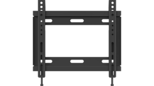 Suport de perete Hikvision DS-DM1940W; Solid steel structure, preventing screen bending or twisting Cold-rolled steel plate (SPCC) Quick and easy installation Dimensiuni: 250 mm × 220 mm × 25mm Greutate: 0.75 ± 0.5 Kg Culoare: negru