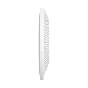Alternative view of "Omada  AX6000 Ceiling Mount Dual-Band Wi-Fi 6 Access Point PORT: 1×2.5G RJ45 Port SPEED:1148Mbps at  2.4 GHz + 4804 Mbps at 5 GHz FEATURE: 802.3at POE+ and 12V DC (Power Adapter is not included), 4×Internal Antennas, MU-MIMO, 160MHz Supported, Seamless Roaming, Band Steering, Beamforming, Load