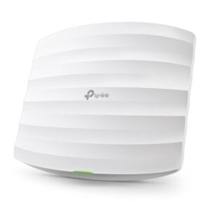 Alternative view of "AC1750 Ceiling Mount Dual-Band Wi-Fi Access Point PORT: 2× Gigabit RJ45 Port SPEED: 450 Mbps at 2.4 GHz + 1300 Mbps at 5 GHz FEATURE: 802.3af PoE and Passive PoE, 3× Internal Antennas, Seamless Roaming, MU-MIMO, Band Steering, Beamforming, Load Balance, Airtime Fairness, Centralized Management by