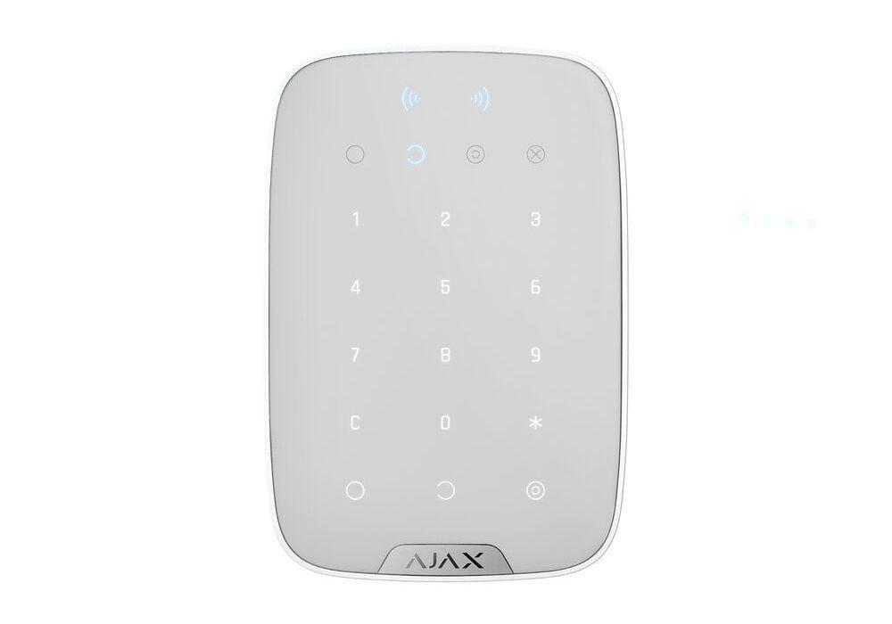 Tastatura wireless, alb - AJAX; Armarea / dezarmarea sistemului, setare facila prin aplicatia Android / iOS; Indicatii armare / dezarmare, protectie cod gresit, Duress code, coduri utilizator; Numar taste: 15 senzoriale; Frecventa operare: 868.0 - 868.6 MHz; Putere RF: autoajustabila max. 20 mW