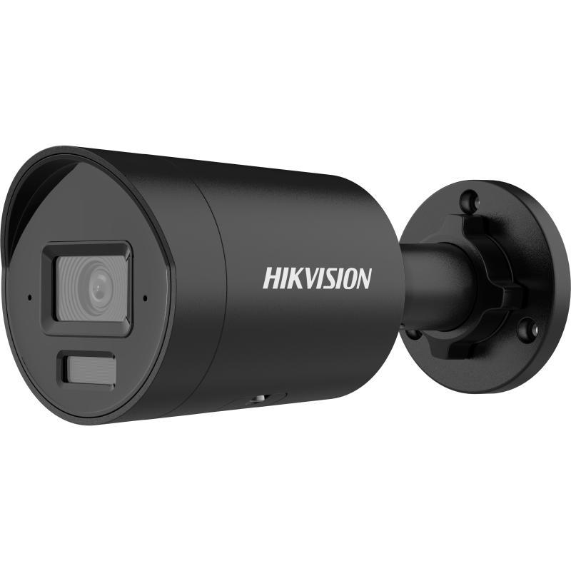 Camera de supraveghere IP Bullet 4MP Hikvision DS-2CD2043G2- LI2U(2.8MM)/BK, lentila fixa 2.8mm, iluminare min: Color: 0.005 Lux @ (F1.6, AGC ON),0 Lux cu lumina alba: 40m, IR 40m, microfon incorporat, slot card de memorie: microSD/microSDHC/microSDXC maxim 512GB, alarma la evenimente: Motion