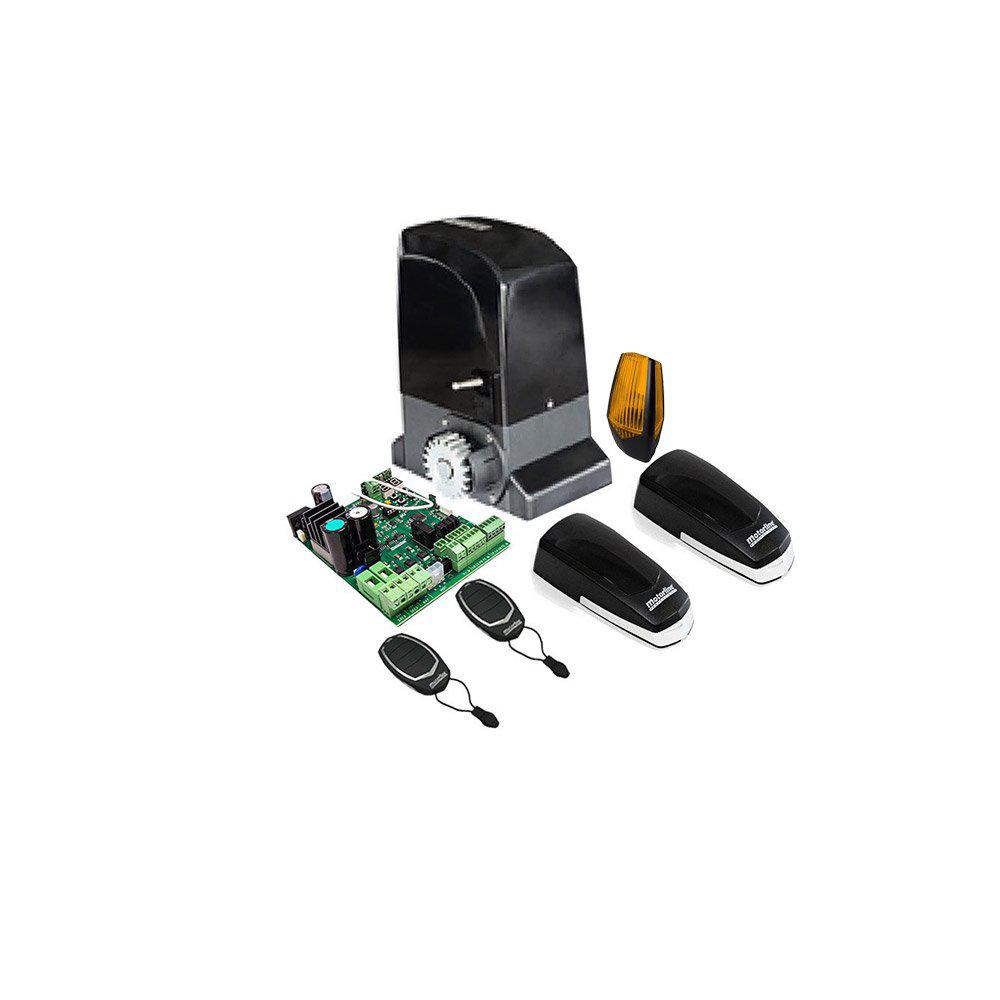 KIT GALO500 SPEED 230 VAC 450N 600 KG Motor brushless GALO500 SPEED: Tehnologie motor: BLDC Tip reductie motor: vIrreversibil Clasa de protectie: IP44 Alimentare: 230 Vac - 50/60 Hz Putere motor: 36 Vdc Alimentare placa de control 21/26 Vac Curent nominal: v10A Curent maxim absorbit: 18A Putere