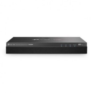 Alternative view of NVR PoE TP-Link VIGI 8 canale 2008H-8MP ; 93W, 8 MP,2 SATA Interface, max 16TB(neinclus), H.265+; ONVIF, detecție mișcare, linie, intruziune, persoane, vehicule etc.