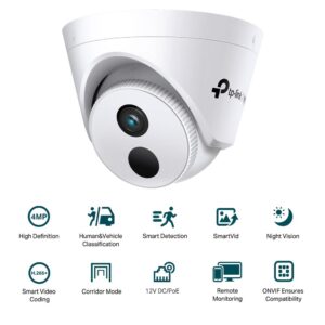 Alternative view of "TP-Link Camera IR de supraveghere Turret pentru interior VIGIVIGI C440I(2.8mm)