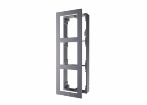 Panou frontal pentru 3 module videointerfon modular Hikvision DS-KD-ACW3