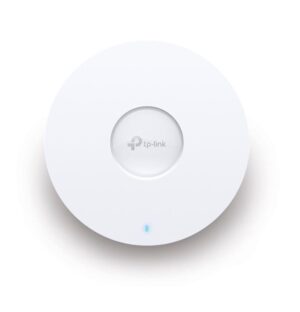 "AX3000 Ceiling Mount Dual-Band Wi-Fi 6 Access Point PORT:1× Gigabit RJ45 Port SPEED:574Mbps at 2.4 GHz + 2402 Mbps at 5 GHz FEATURE: 802.3at POE and 12V DC, 2×Internal Antennas, 160MHz Supported, MU-MIMO, Seamless Roaming, Band Steering, Beamforming, Load Balance, Airtime Fairness, Centralized