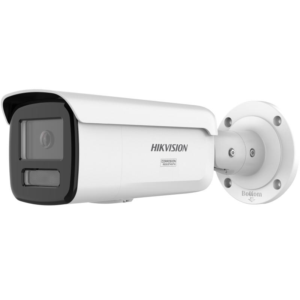 Camera de supraveghere IP Bullet 4MP Hikvision DS-2CD2T47G3-LIY(2.8MM), lentila fixa 2.8mm, iluminare min: Color: 0.0005 Lux @ (F1.0, AGC ON),0 Lux  cu lumina alba: 60m, IR: 60m, slot card de memorie: microSD/microSDHC/microSDXC maxim 512GB, alarma la evenimente: Motion detection (support alarm